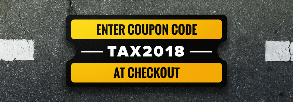 The 2018 Tax Return Sale - Coupon Code HERE